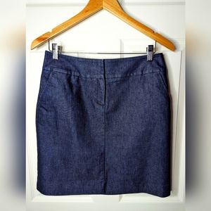 Kenneth Cole Reaction denim short skirt size 6